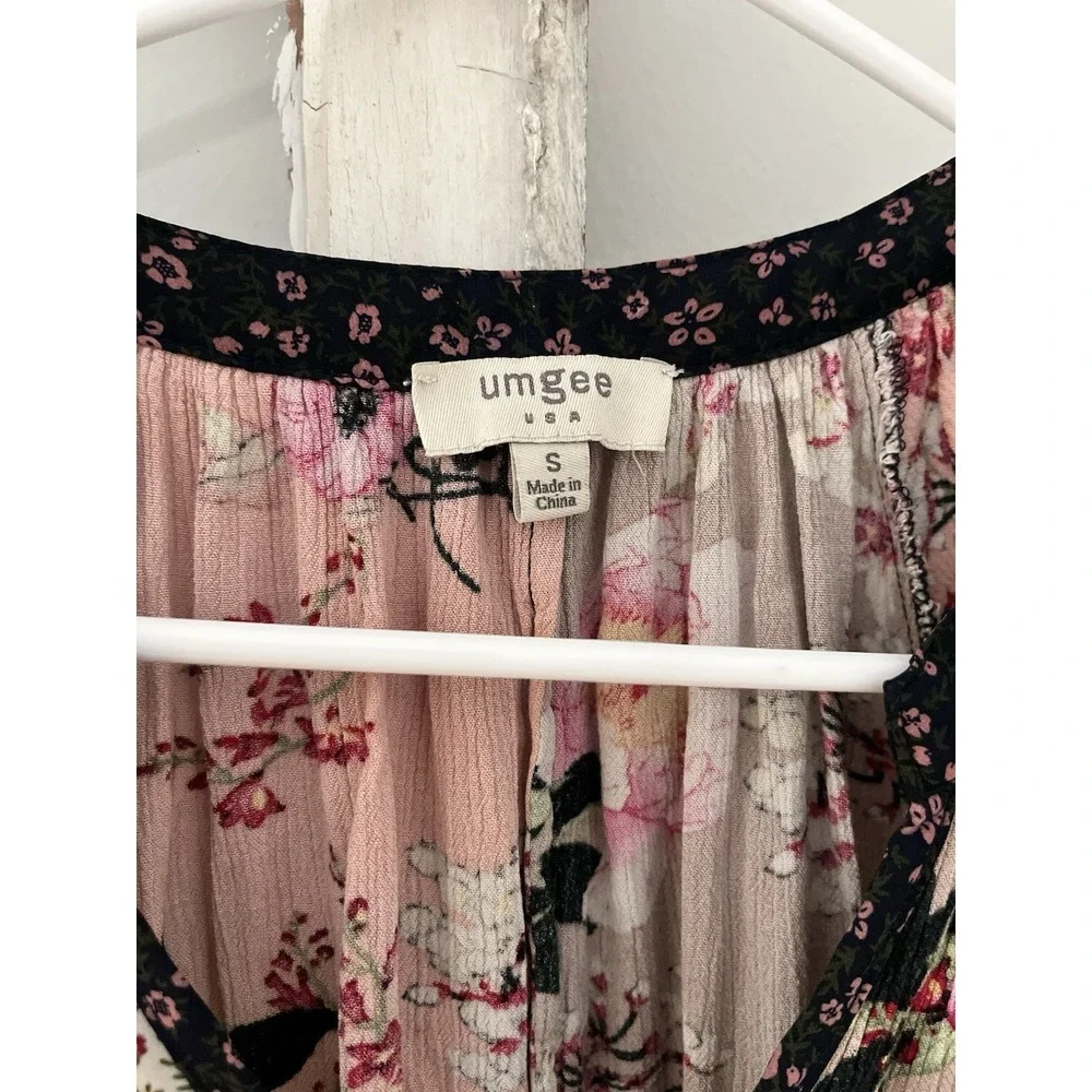 Umgee ruffle pink